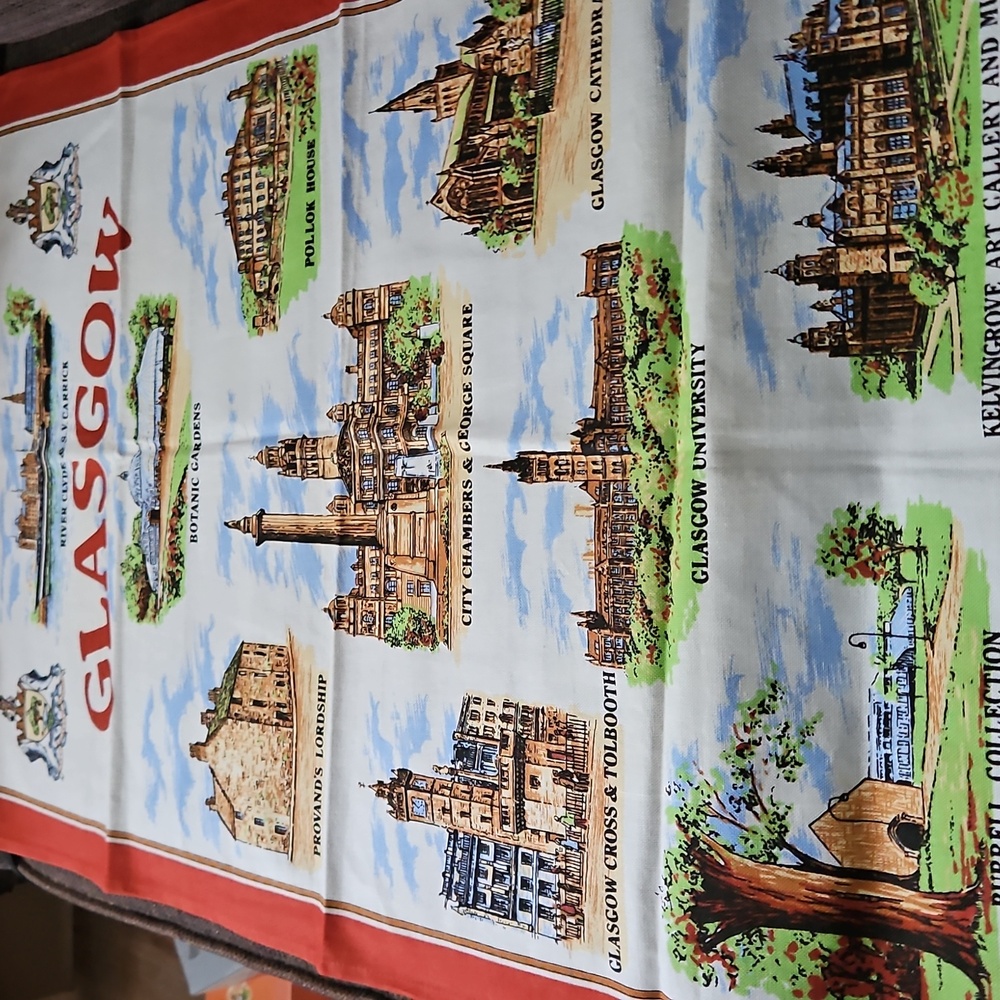 Glen Appin Glasgow All Cotton Tea Towel